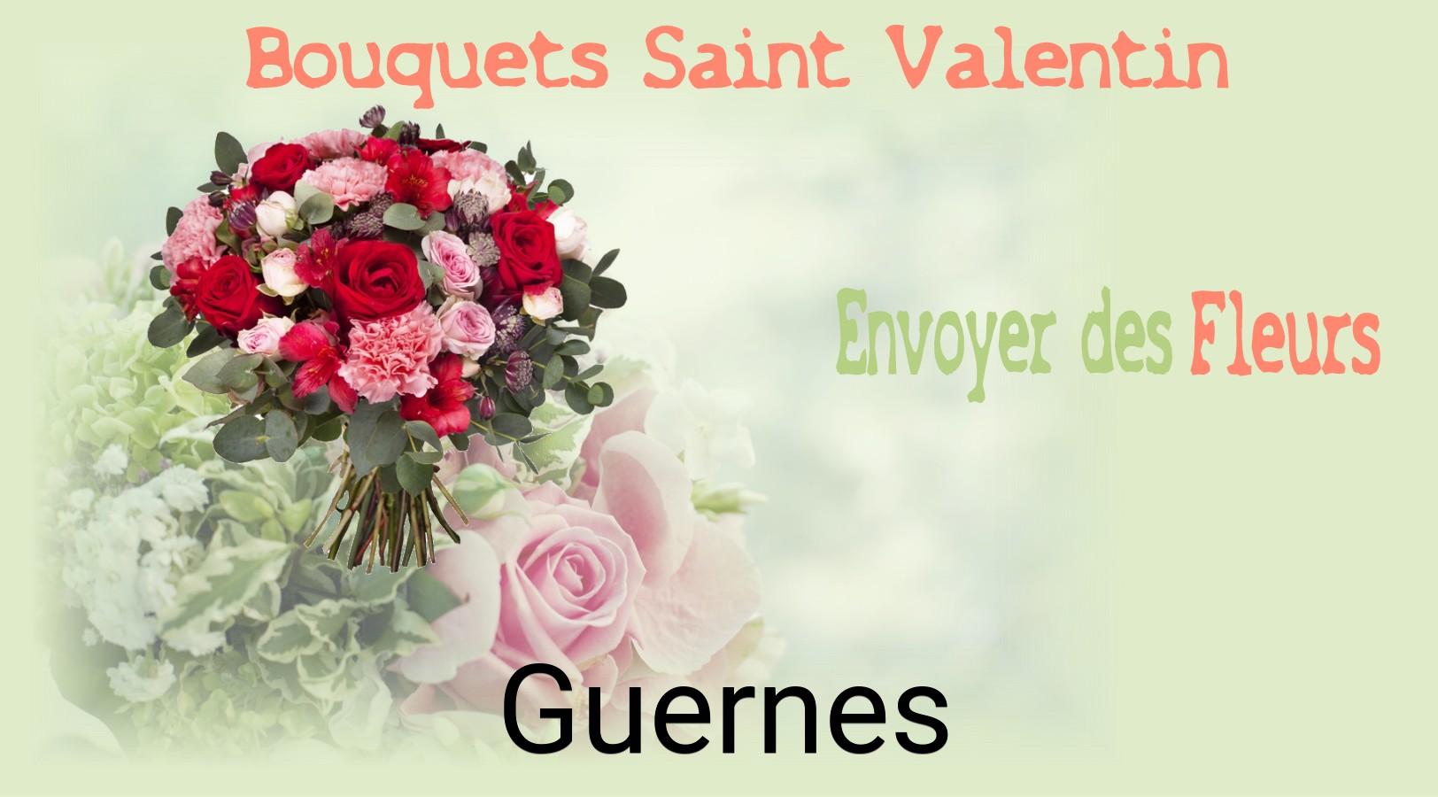 Roses de Saint-Valentin livrées à Guernes